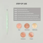Stainless steel blackhead remover for clear skin
