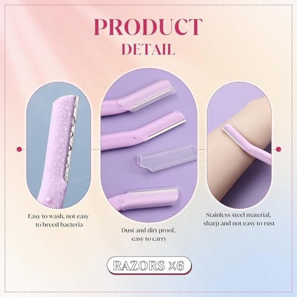Achieve smooth, flawless skin with the gentle, precise Byudy Eyebrow Trimmer.