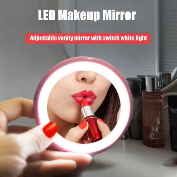 Byudy LED mirror for flawless touch-ups anytime, anywhere